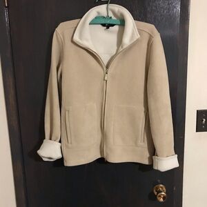 B.C. Clothing Ladies Cream Jacket Size Medium
